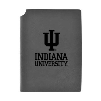 Leather Hardcover Notebook Journal - Indiana Hoosiers