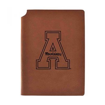 Leather Hardcover Notebook Journal - Appalachian State Mountaineers