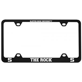 Stainless Steel License Plate Frame - Slippery Rock