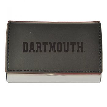 PU Leather Business Card Holder - Dartmouth Moose