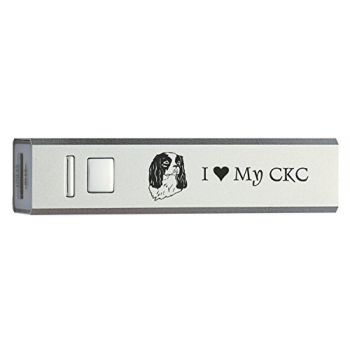 Quick Charge Portable Power Bank 2600 mAh  - I Love My Cavalier King Charles