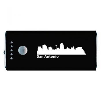 Quick Charge Portable Power Bank 5200 mAh - San Antonio City Skyline