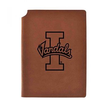 Leather Hardcover Notebook Journal - Idaho Vandals