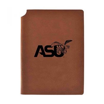 Leather Hardcover Notebook Journal - Alabama State Hornets