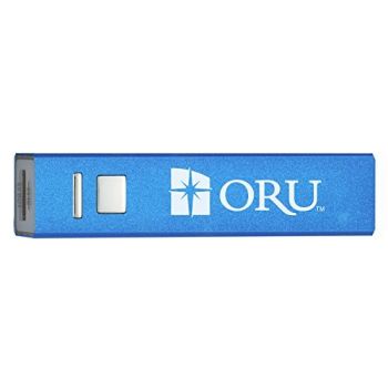 Quick Charge Portable Power Bank 2600 mAh - Oral Roberts Golden Eagles