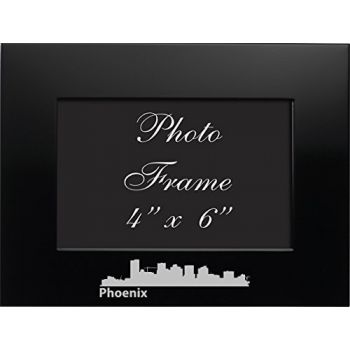 4 x 6  Metal Picture Frame - Phoenix City Skyline