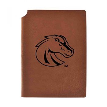 Leather Hardcover Notebook Journal - Boise State Broncos