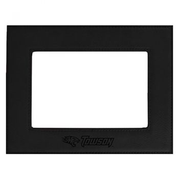 4 x 6 Velour Leather Picture Frame - Towson Tigers