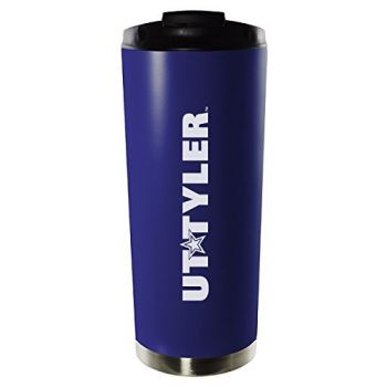 16 oz Vacuum Insulated Tumbler with Lid - UT Tyler Patriots
