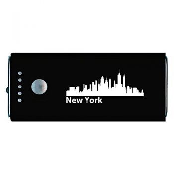 Quick Charge Portable Power Bank 5200 mAh - New York City City Skyline