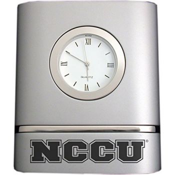 Modern Desk Clock - North Carolina Central Eagles