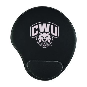 Mouse Pad with Wrist Rest - Central Washington Wildcats
